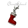 Charms Anhänger Nikolausstiefel Silber in 925 Sterling Silber - Kisma Charms - KIC0119-022