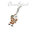 Charms Anhänger Nikolaus Silber in 925 Sterling Silber Charm - Kisma Charms - KIC0119-023