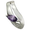 KISMA Schmuck Anhnger fr Ketten lila Sterling Silber 925 KIH0110-019