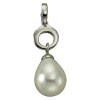 KISMA Schmuck Anhnger Perle wei fr Ketten Silber 925 KIH0114-020