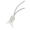 KISMA Schmuck Collier Engelsflgel Edelstahl KIK0128-008-60